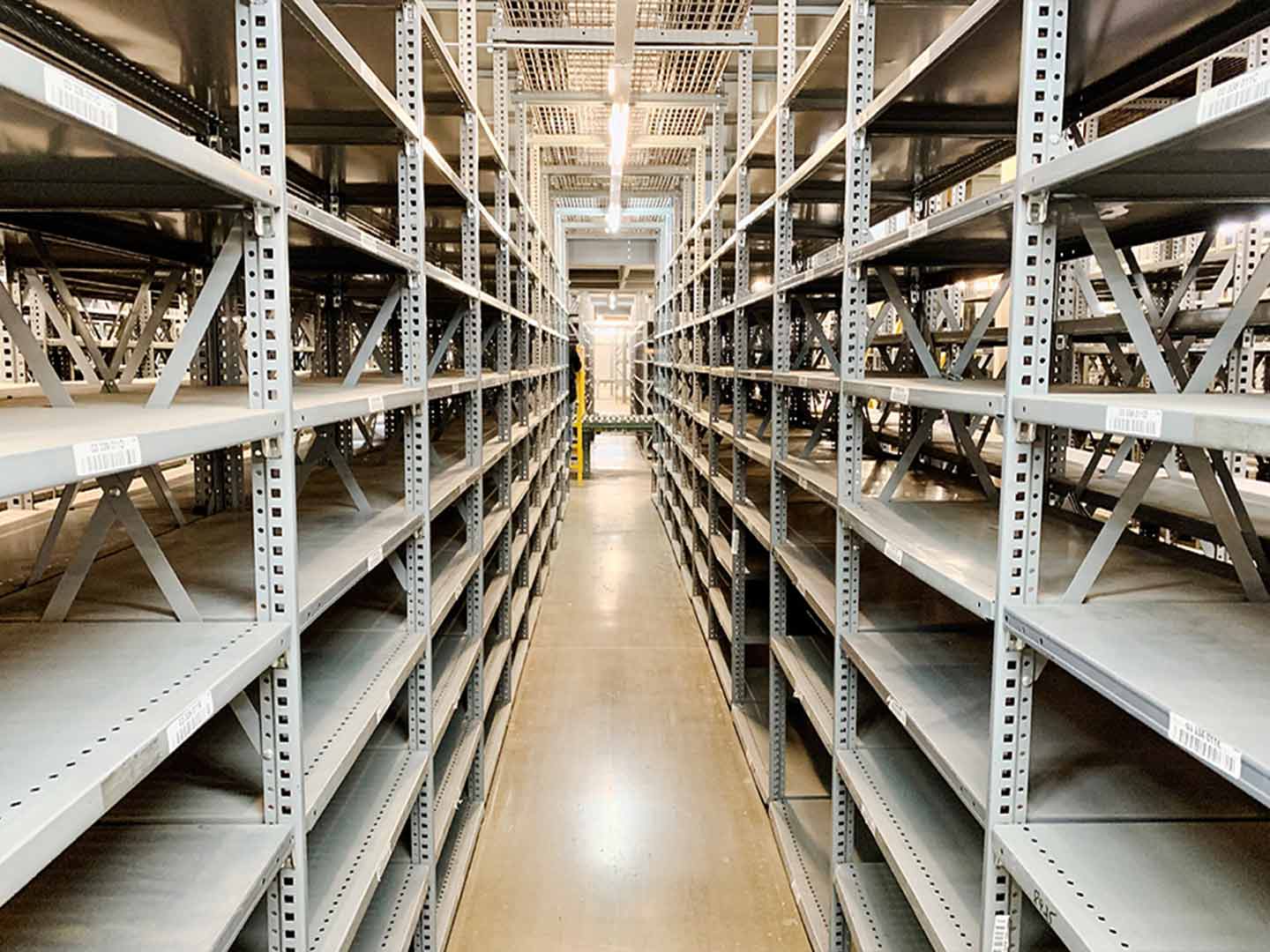 metal shelf